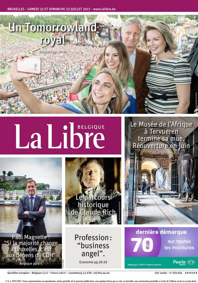 La Libre Belgique 22 juillet 2017 Abonnement La Libre Belgique Pas Cher avec le BOUQUET ePresse.fr