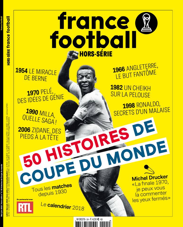 France Football 25 mai 2018 France Football du 25 mai 2018 à télécharger sur iPad