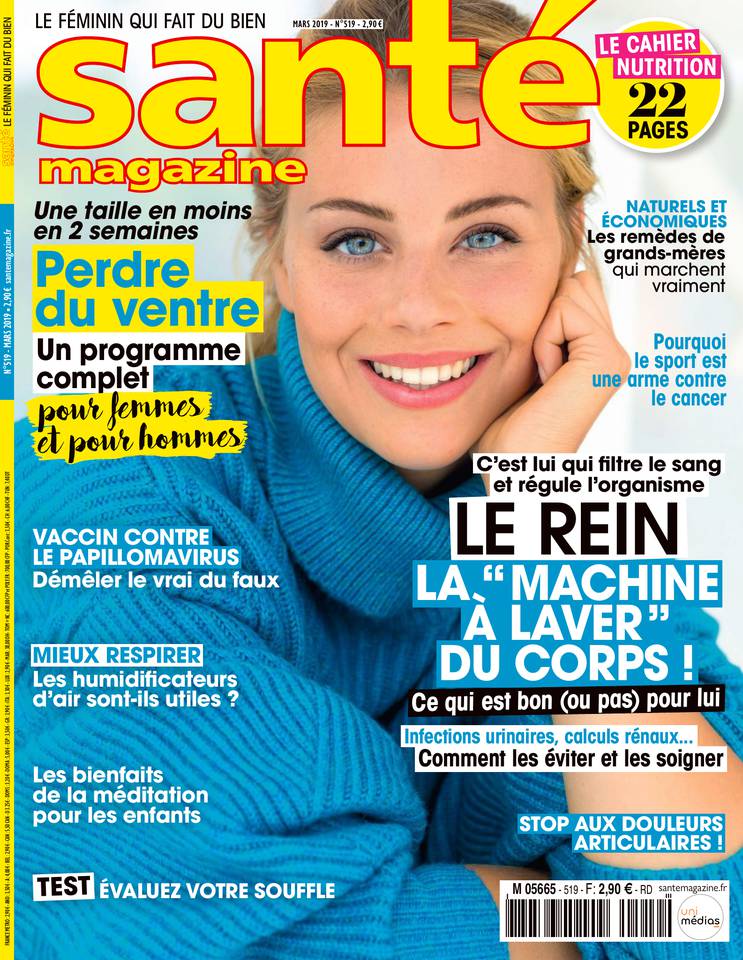 Santé Magazine 01 février 2019 Santé Magazine N°519 du 01 février 2019 à télécharger sur iPad