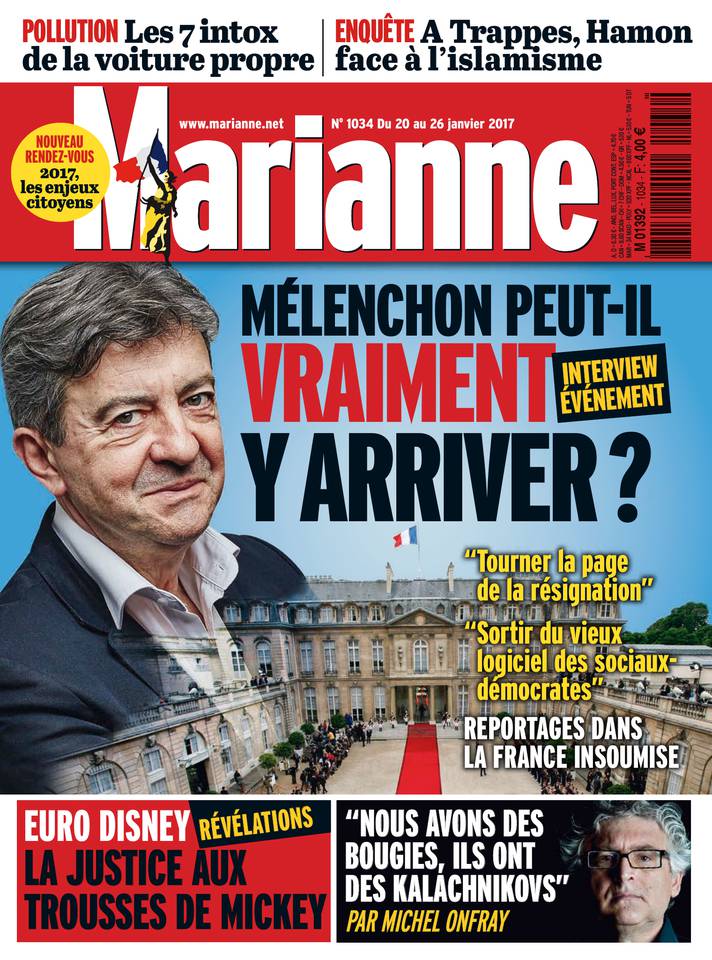 Marianne 20 janvier 2017 Marianne N°1034 du 20 janvier 2017 à télécharger sur iPad