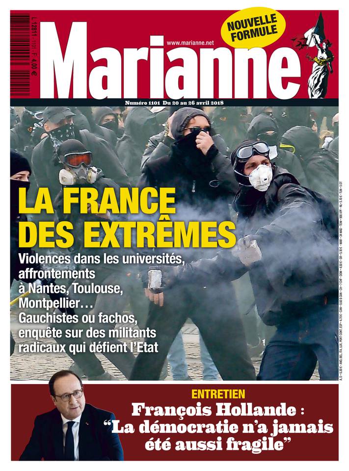 Marianne 20 avril 2018 Marianne N°1101 du 20 avril 2018 à télécharger sur iPad
