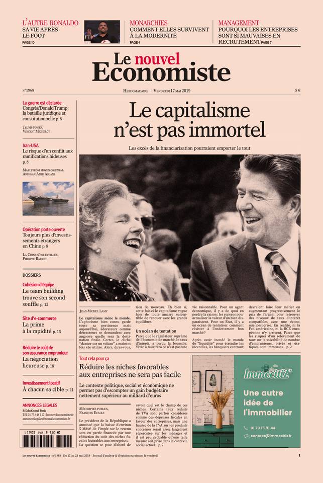 Le nouvel Economiste 17 mai 2019 Abonnement Nouvel Économiste Pas Cher avec le BOUQUET ePresse.fr