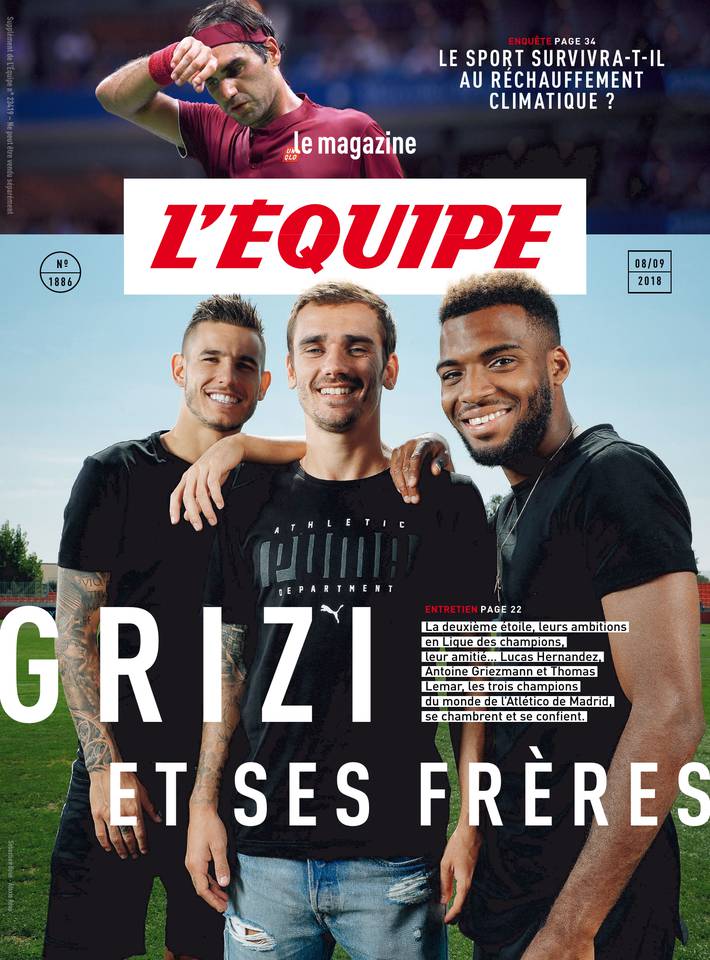 Le magazine L'Équipe 07 septembre 2018 Le magazine L'Équipe du 07 septembre 2018 à télécharger sur iPad
