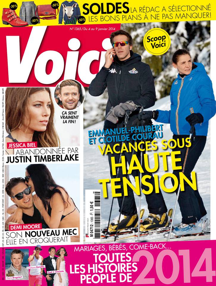 Voici 04 janvier 2014 Voici N°1365 du 04 janvier 2014 à télécharger sur iPad