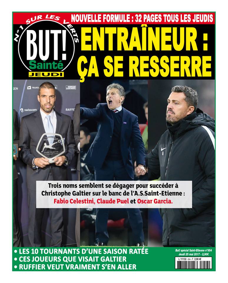 But! Sainté 25 mai 2017 But! Sainté N°954 du 25 mai 2017 à télécharger sur iPad