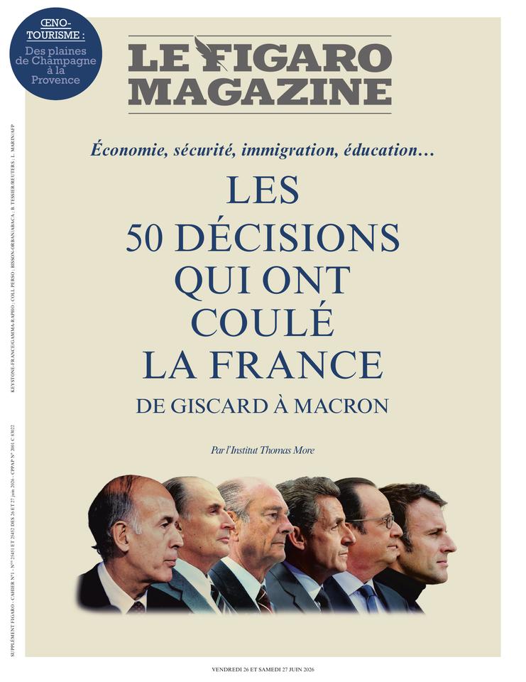 Le Figaro Magazine Une du 26 juin 2026