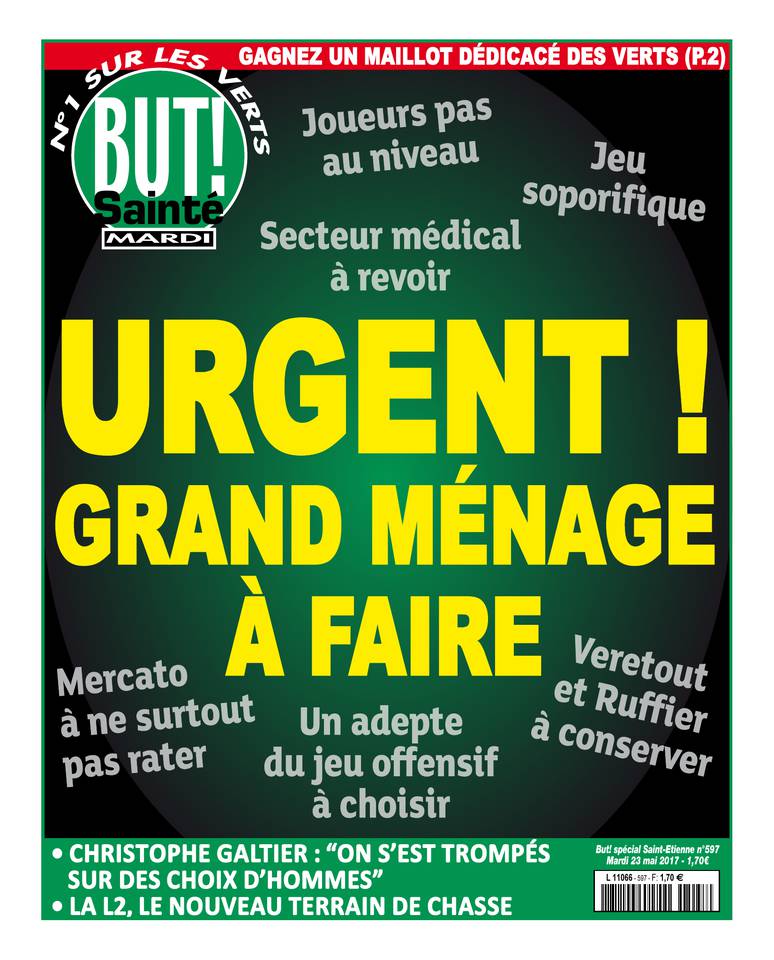 But! Sainté 23 mai 2017 But! Sainté N°597 du 23 mai 2017 à télécharger sur iPad