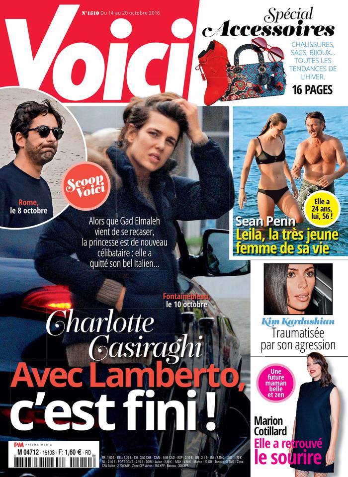 Voici 14 octobre 2016 Voici N°1510 du 14 octobre 2016 à télécharger sur iPad