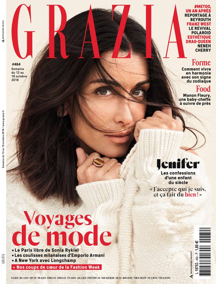Grazia 12 octobre 2018 Abonnement Grazia Pas Cher avec le BOUQUET À LA CARTE ePresse.fr