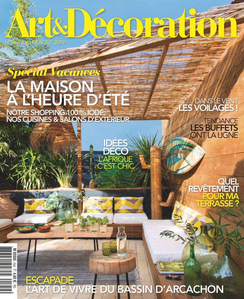 Art & Décoration 21 juin 2019 Abonnement Art & Décoration Pas Cher avec le BOUQUET ePresse.fr