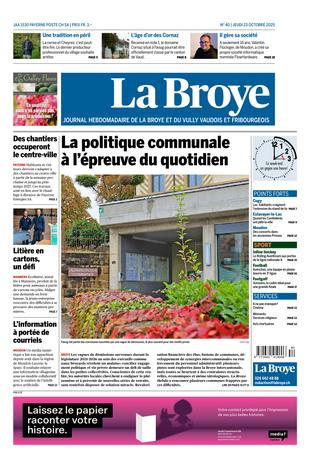 Couverture du magazine en date du 2025-10-23