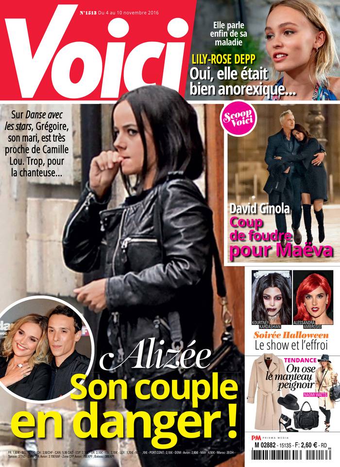 Voici 04 novembre 2016 Voici N°1513 du 04 novembre 2016 à télécharger sur iPad