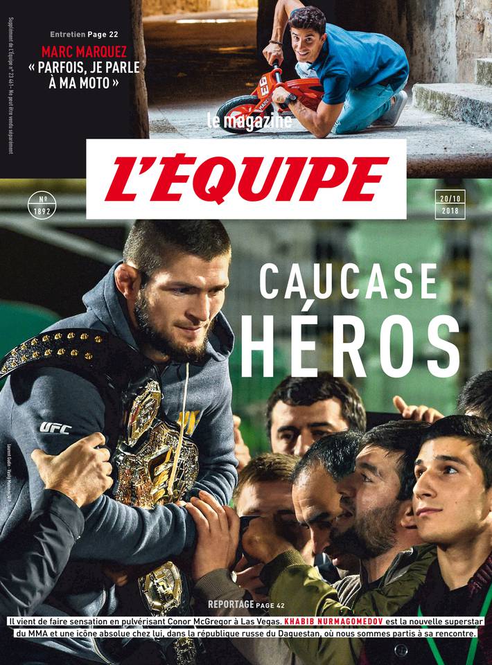 Le magazine L'Équipe 19 octobre 2018 Le magazine L'Équipe du 19 octobre 2018 à télécharger sur iPad