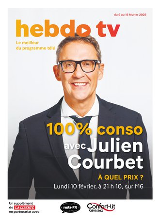 Couverture du magazine en date du 2025-02-08