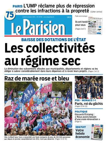 Le Parisien - Édition de Paris - 2014-10-06 | 