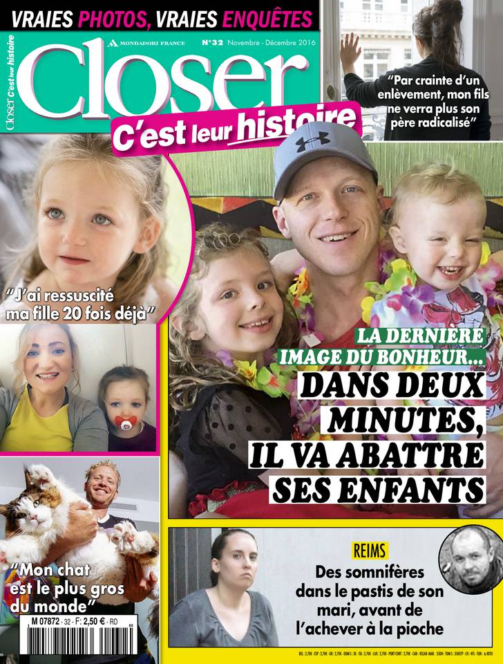 Closer c'est leur histoire 21 octobre 2016 Closer c'est leur histoire N°32 du 21 octobre 2016 à télécharger sur iPad