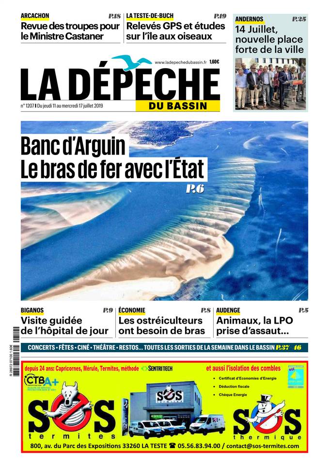 La Dépêche du Bassin 10 juillet 2019 Abonnement La Dépêche du Bassin Pas Cher avec BOUQUET INFO ePresse.fr