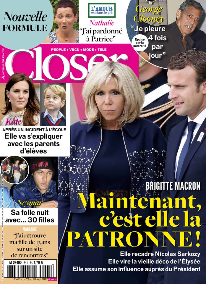 Closer 22 septembre 2017 Abonnement à Closer Pas Cher avec le BOUQUET À LA CARTE ePresse.fr