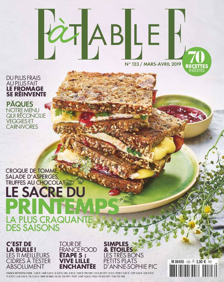 ELLE à Table 07 mars 2019 Abonnement à ELLE à Table Pas Cher avec le BOUQUET ePresse.fr