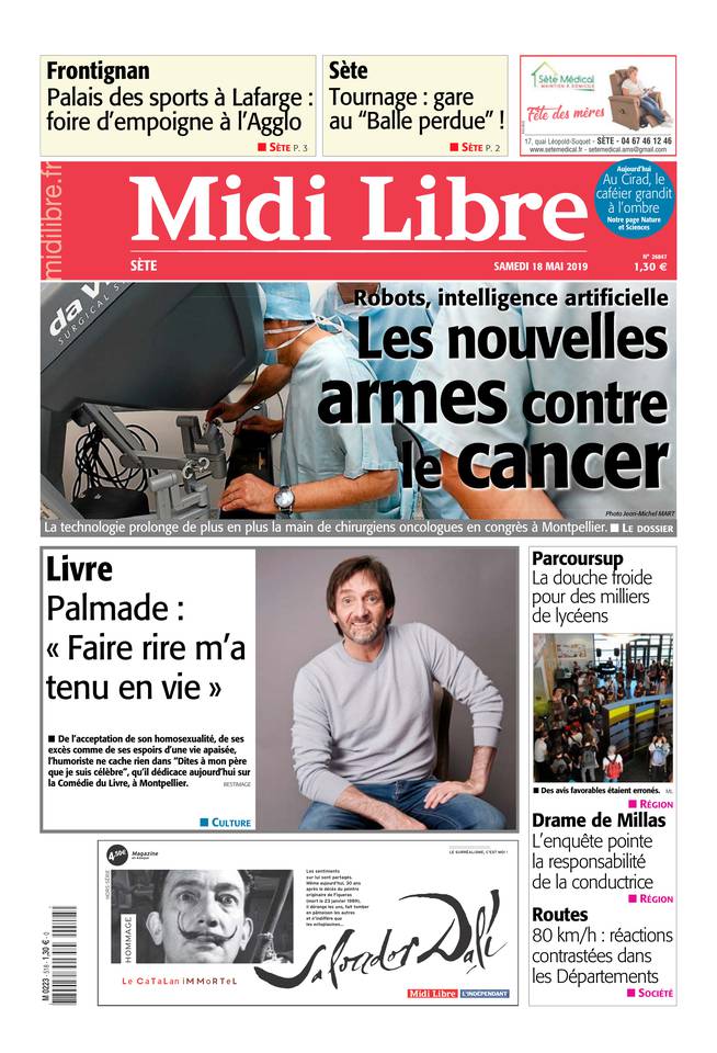 Midi Libre 18 mai 2019 Midi Libre du 18 mai 2019 à télécharger sur iPad