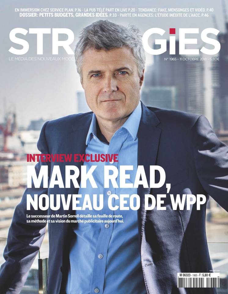 Stratégies 11 octobre 2018 Abonnement Stratégies Pas Cher avec l’OFFRE ENTREPRISE ePresse.fr