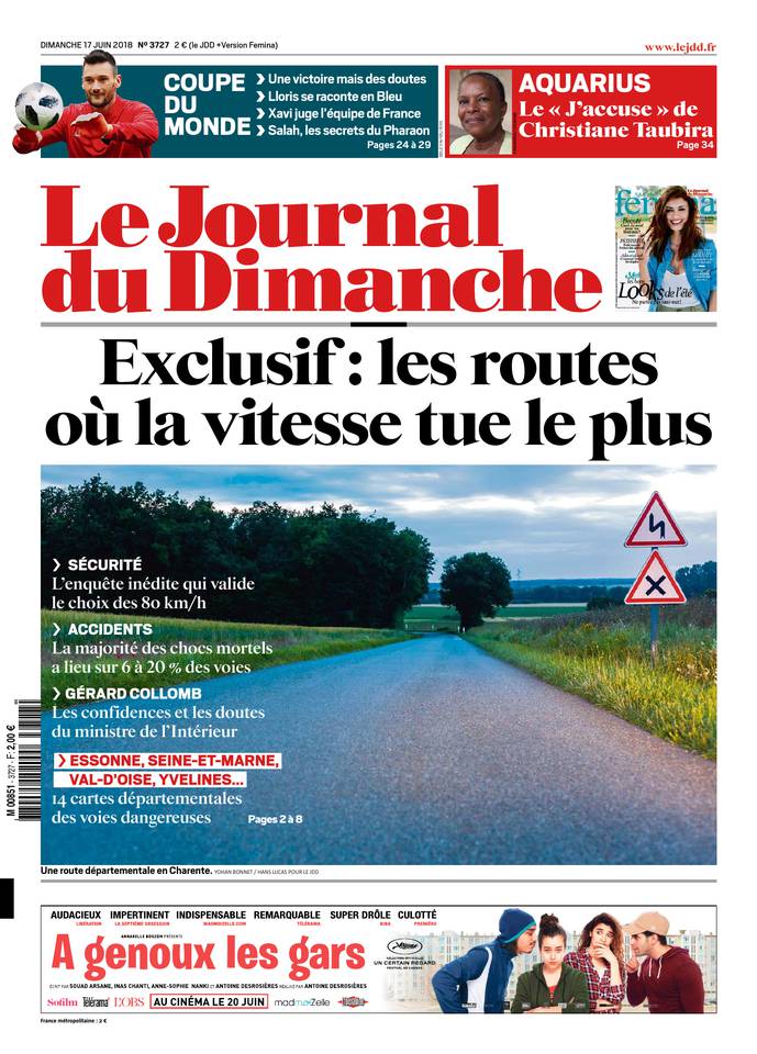 Le Journal du Dimanche 17 juin 2018 Abonnement Journal du Dimanche Pas Cher avec le BOUQUET ePresse.fr