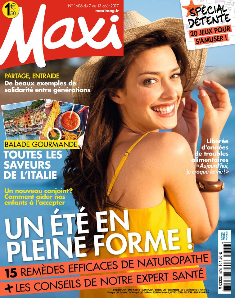 MAXI 07 août 2017 MAXI N°1606 du 07 août 2017 à télécharger sur iPad