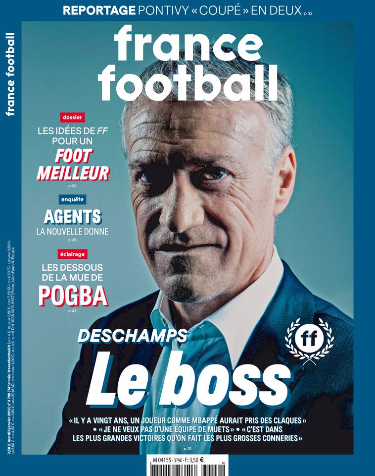 France Football 08 janvier 2019 France Football du 08 janvier 2019 à télécharger sur iPad