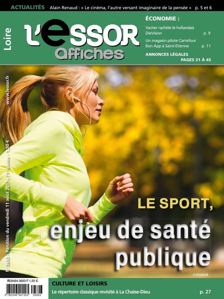 L'Essor Affiches LOIRE 11 août 2017 L'Essor Affiches LOIRE du 11 août 2017