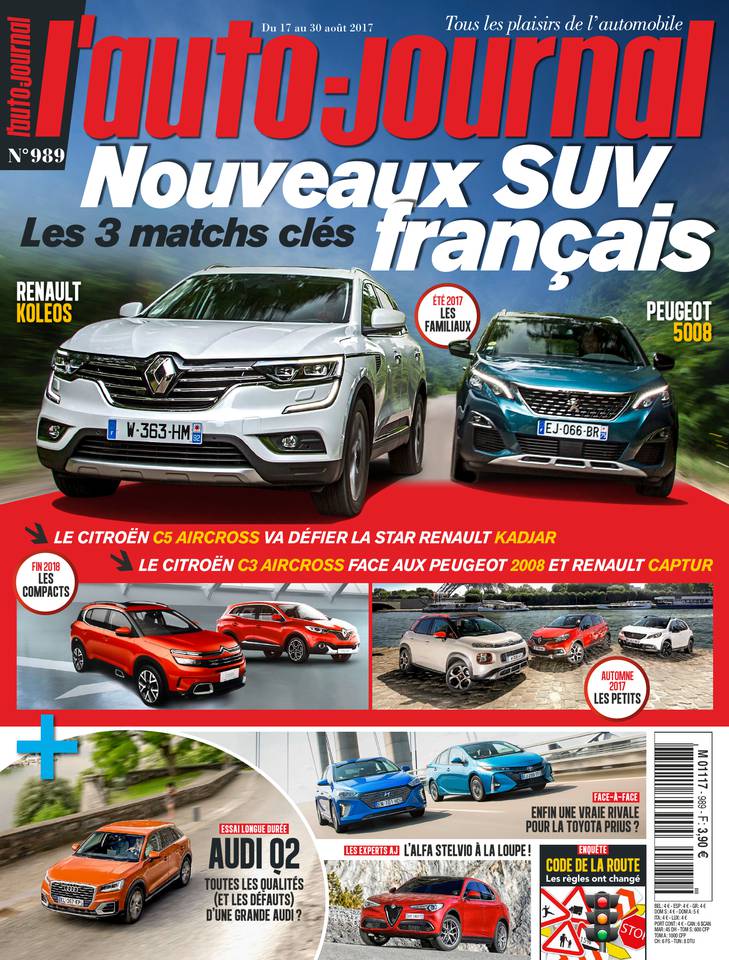 L'Auto Journal 17 août 2017 Abonnement L’Auto Journal Pas Cher avec le BOUQUET ePresse.fr