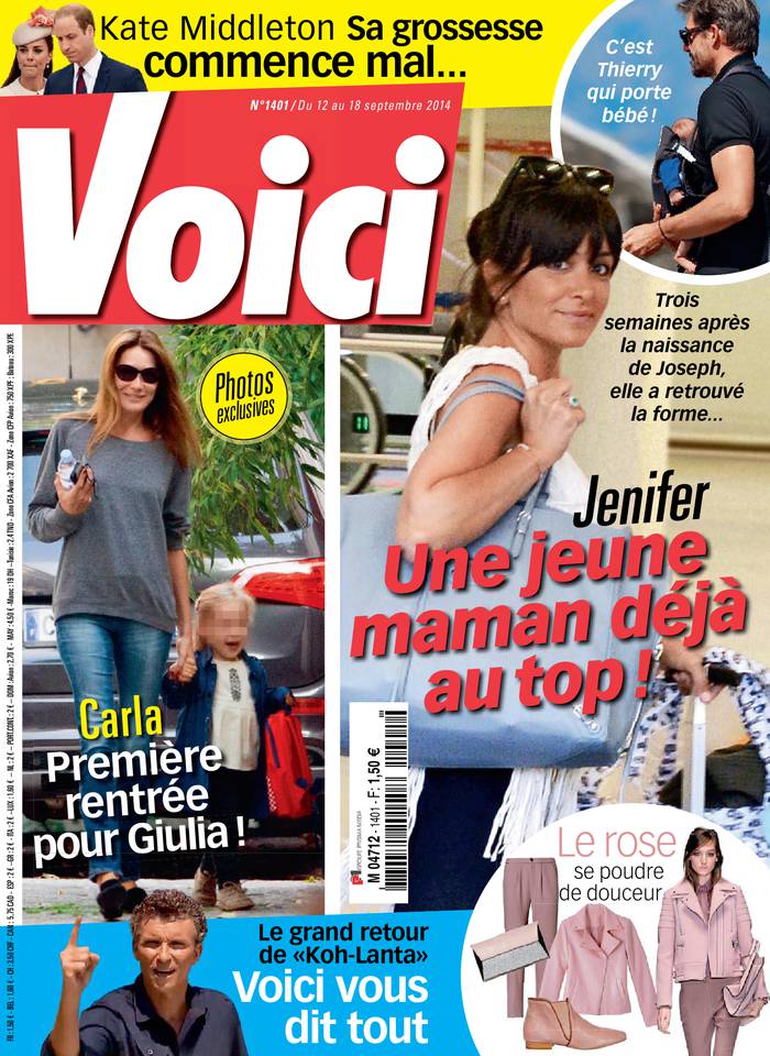 Voici 12 septembre 2014 Voici N°1401 du 12 septembre 2014 à télécharger sur iPad