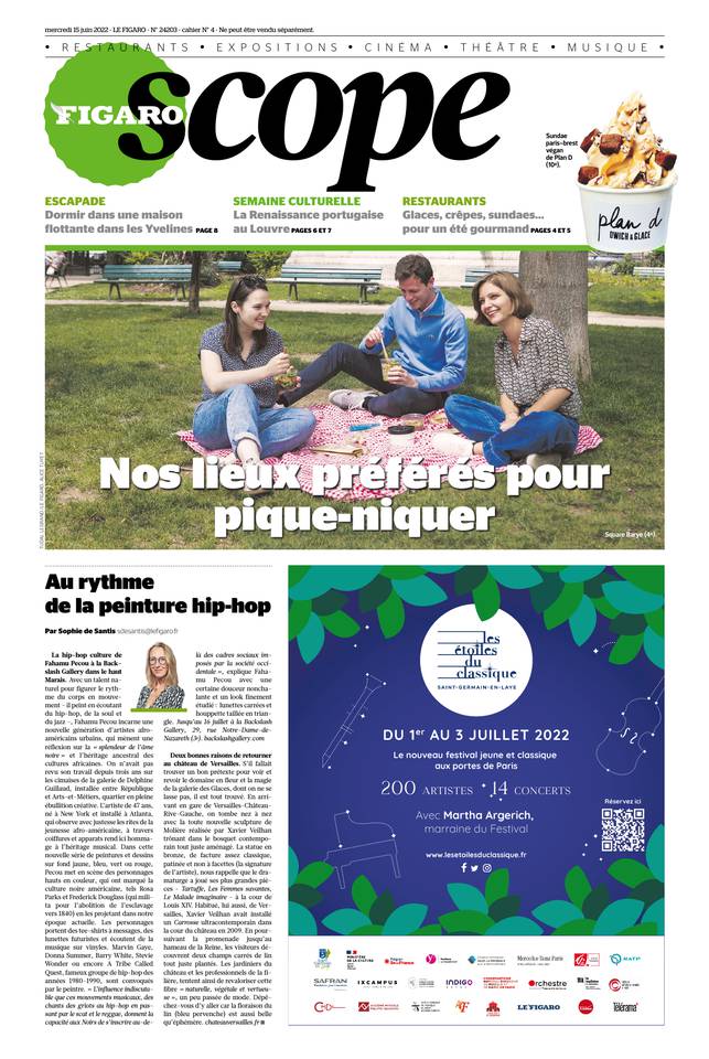 Le Figaroscope Une du 15 juin 2022