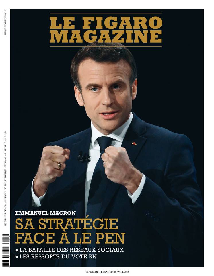 Le Figaro Magazine Une du 15 avril 2022