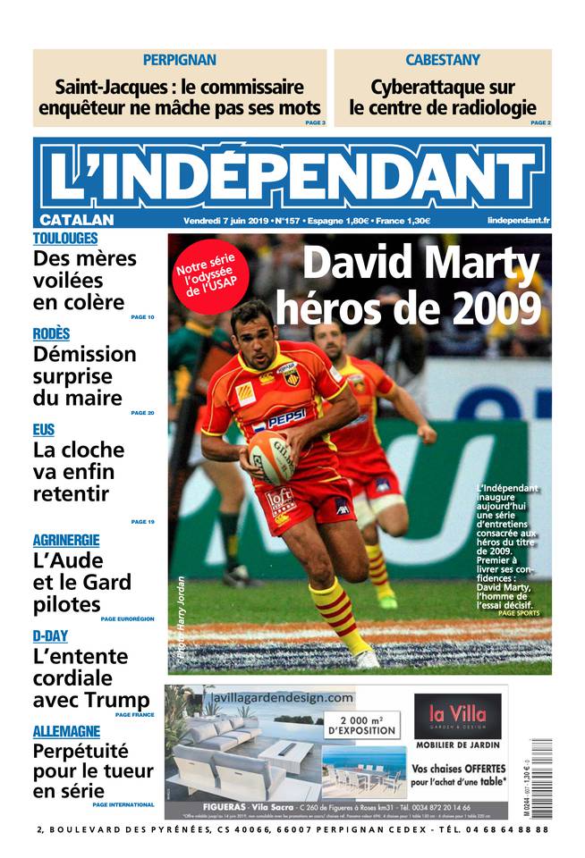 L'Indépendant 07 juin 2019 L'Indépendant du 07 juin 2019 à télécharger sur iPad