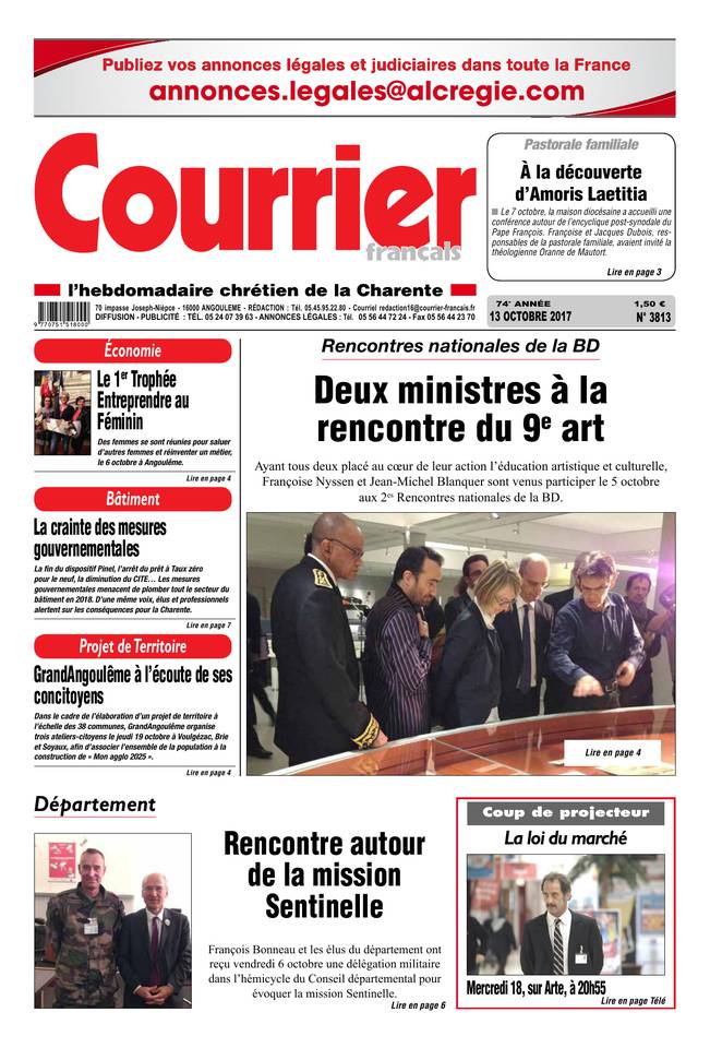 Courrier Français 13 octobre 2017 Courrier Français