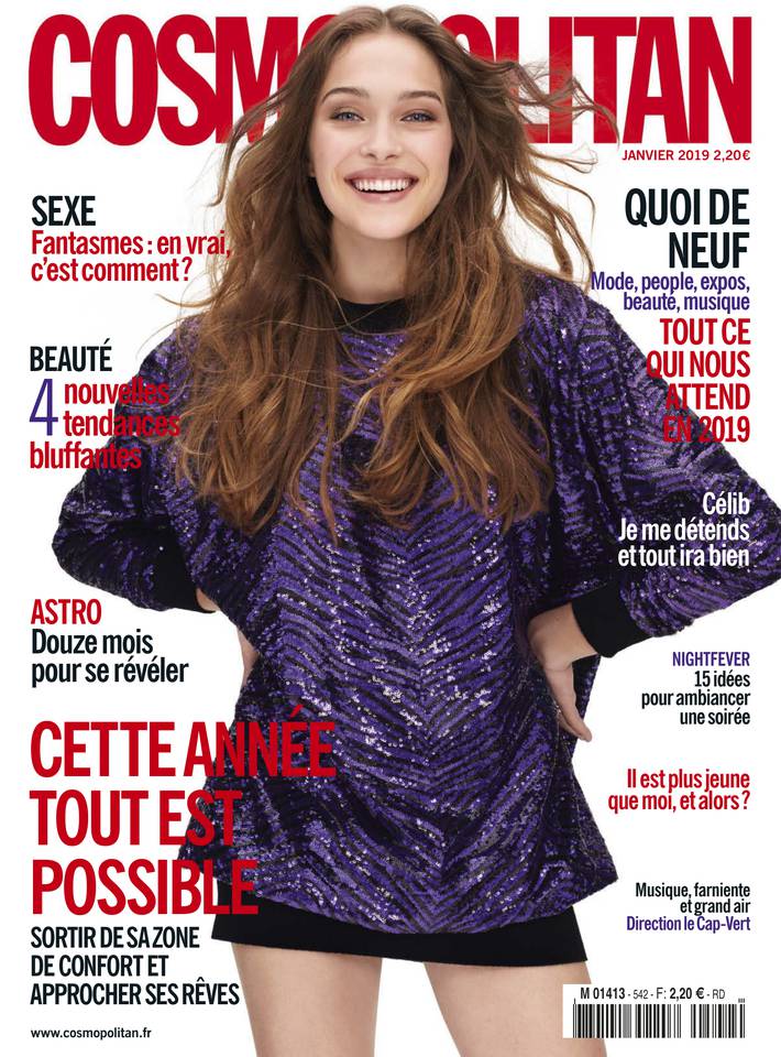 Cosmopolitan 05 décembre 2018 Abonnement à Cosmopolitan Pas Cher avec le BOUQUET ePresse.fr