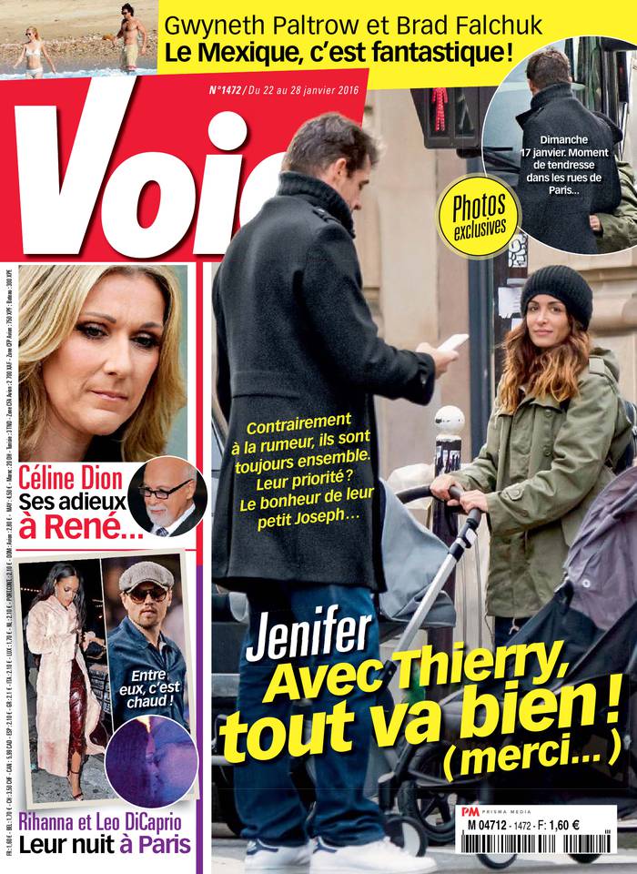 Voici 22 janvier 2016 Voici N°1472 du 22 janvier 2016 à télécharger sur iPad