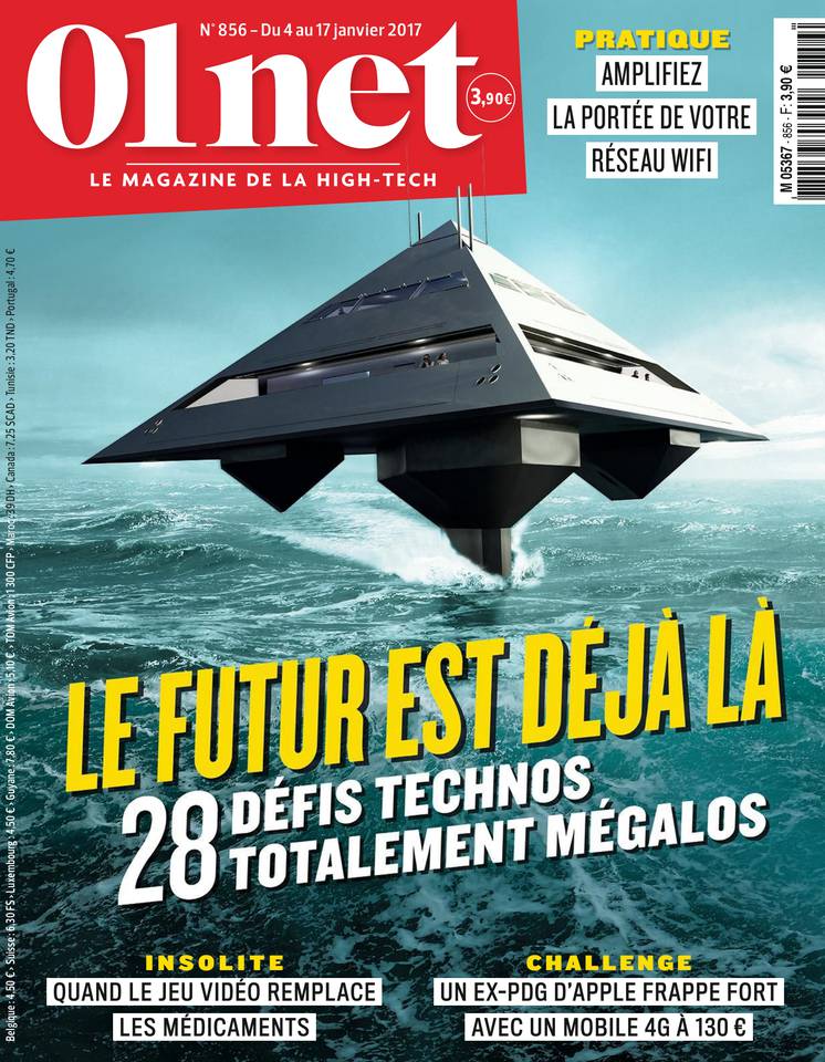 01net 04 janvier 2017 01net N°856 du 04 janvier 2017 à télécharger sur iPad