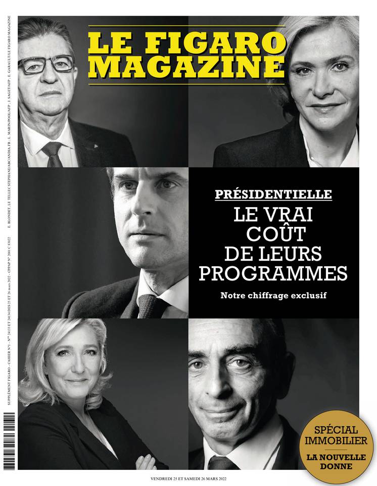 Le Figaro Magazine Une du 25 mars 2022