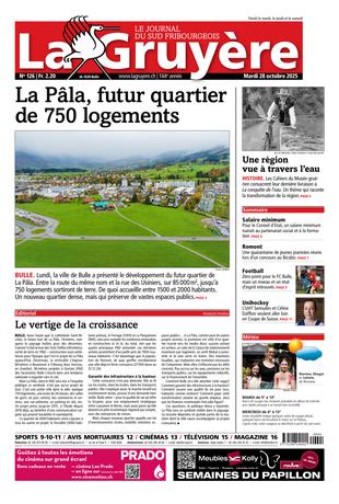 Couverture du magazine en date du 2025-10-28