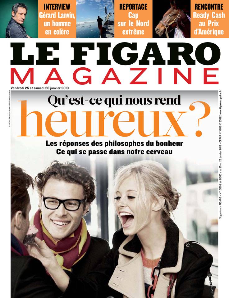 Le Figaro Magazine 25 janvier 2013 Le Figaro Magazine du 25 janvier 2013 à télécharger sur iPad