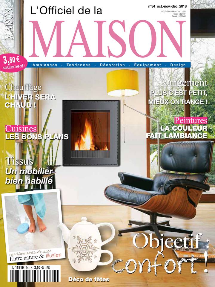 L’Officiel de la Maison 18 octobre 2018 L’Officiel de la Maison du 18 octobre 2018