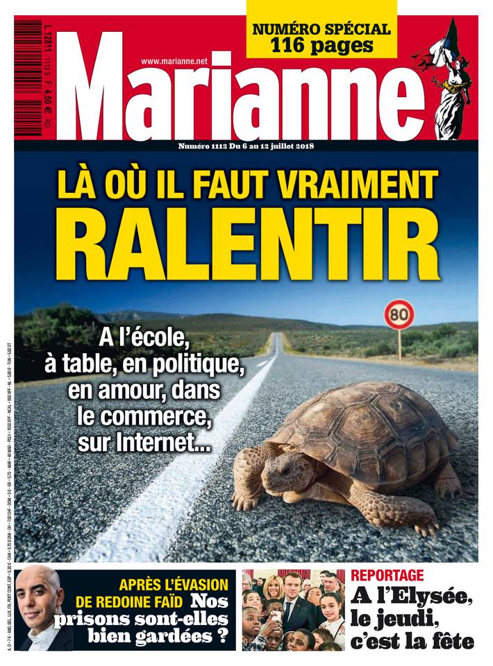 Marianne 06 juillet 2018 Marianne N°1112 du 06 juillet 2018 à télécharger sur iPad