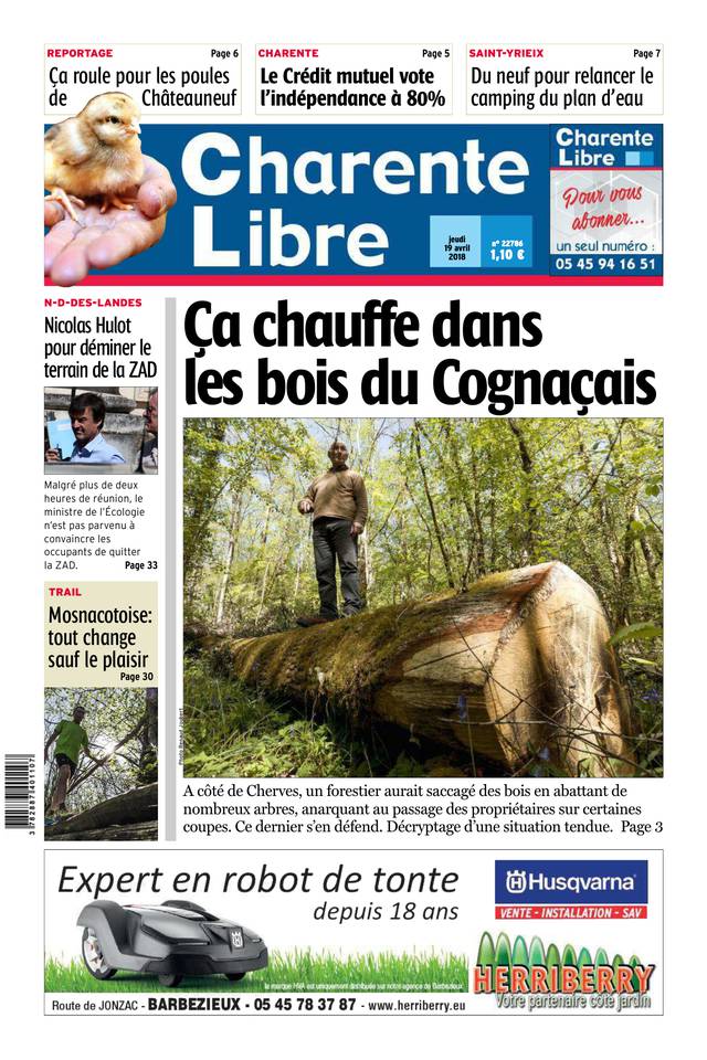 Charente Libre 19 avril 2018 Abonnement Charente Libre Pas Cher avec BOUQUET INFO ePresse.fr