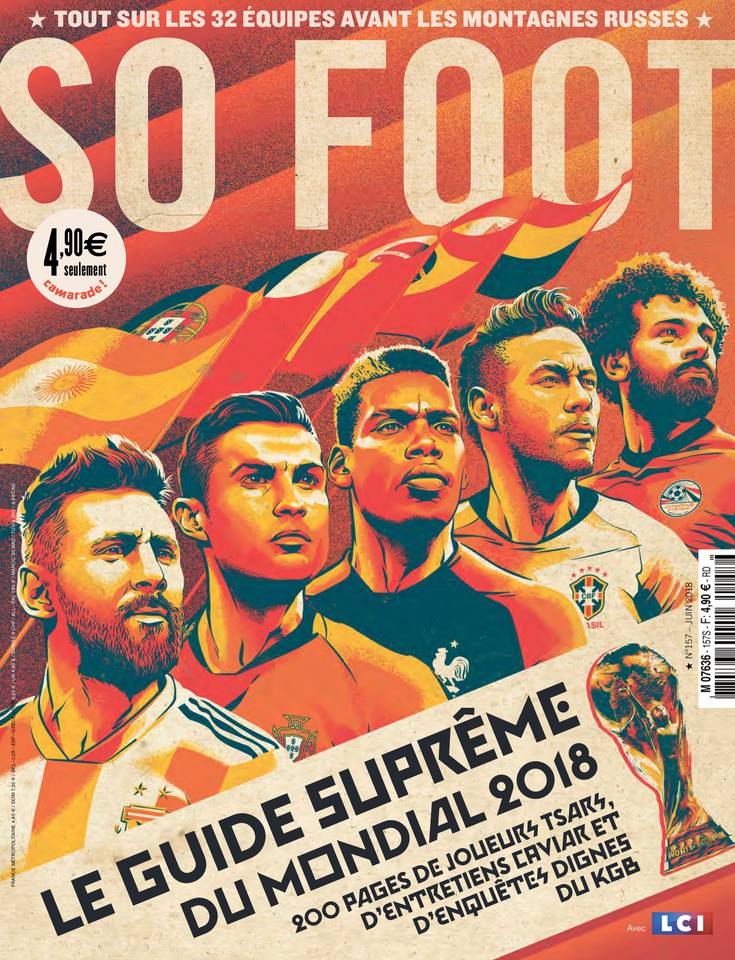 SO FOOT 01 juin 2018 Abonnement SO FOOT avec le BOUQUET ePresse.fr