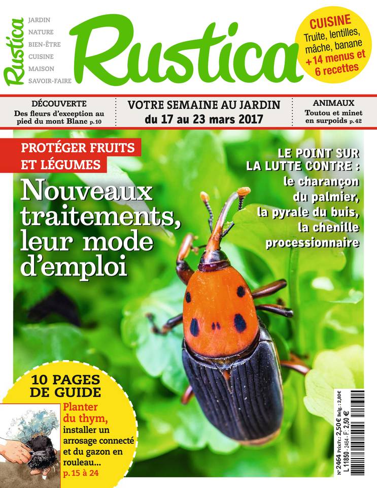Rustica 17 mars 2017 Rustica N°2464 du 17 mars 2017 à télécharger sur iPad