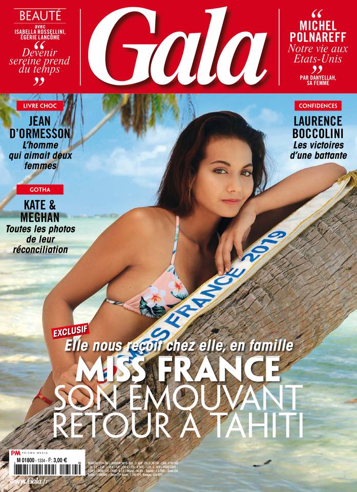 Gala 02 janvier 2019 Gala N°1334 du 02 janvier 2019 à télécharger sur iPad