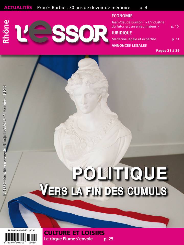 L'Essor RHONE 14 juillet 2017 L'Essor RHONE du 14 juillet 2017 à télécharger sur iPad