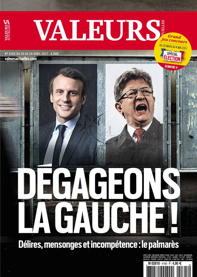 Valeurs actuelles 20 avril 2017 Valeurs actuelles N°4195 du 20 avril 2017 à télécharger sur iPad