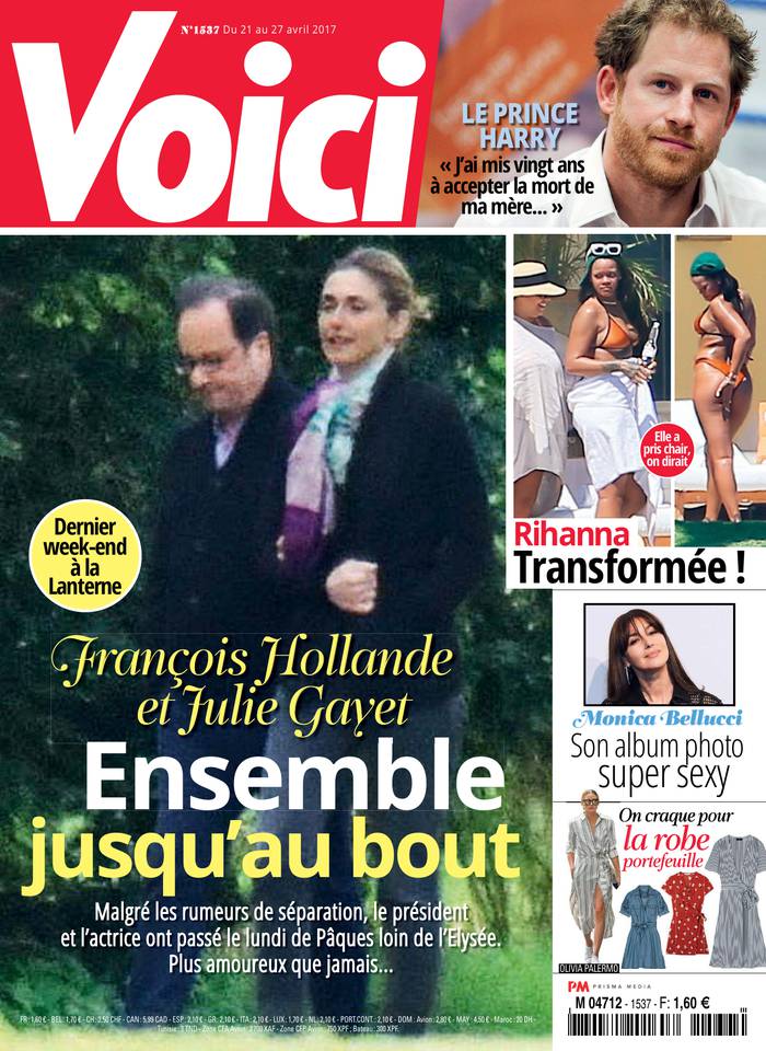 Voici 21 avril 2017 Voici N°1537 du 21 avril 2017 à télécharger sur iPad